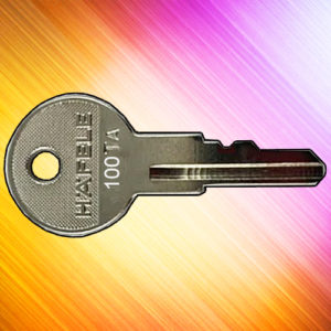 Hafele Furniture Key 100TA | NEXT DAY | DeskKeys.Biz