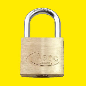 30mm Brass Padlock AS2508 | NEXT DAY | DeskKeys.Biz