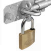 KEYED ALIKE ASEC Padlock on a gate