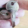 Replacement HAFELE 100TA Keys from the number on the lockface