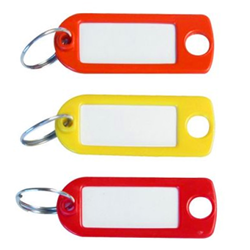 Pack of 10 Plastic Name Tags