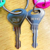 Locker Keys Cut from a Photo of the Key