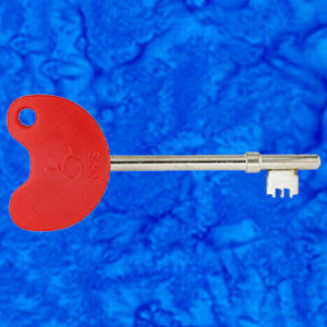 Braille Disabled Toilet Key | NEXT DAY | DeskKeys.Biz