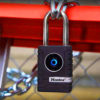 MASTER LOCK Weather Resistant Long Shackle Bluetooth Padlock | NEXT DAY | DeskKeys.Biz