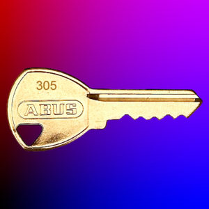 ABUS Padlock Key 305 | NEXT DAY | DeskKeys.Biz