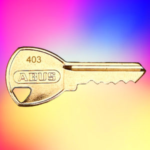 ABUS Padlock Key 403 | NEXT DAY | DeskKeys.Biz