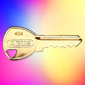 ABUS Padlock Key 404 | NEXT DAY | DeskKeys.Biz