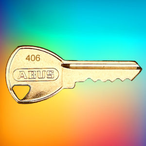 ABUS Padlock Key 406 | NEXT DAY | DeskKeys.Biz