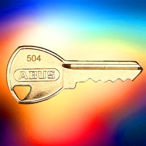 ABUS Padlock Key 504 | NEXT DAY | DeskKeys.Biz