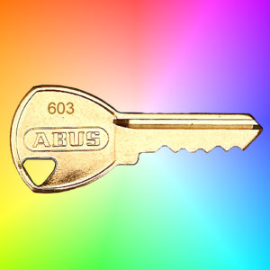 ABUS Padlock Key 603 | NEXT DAY | DeskKeys.Biz