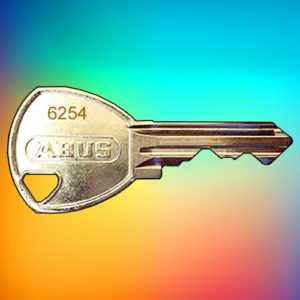ABUS Padlock Key 6254 | NEXT DAY | DeskKeys.Biz