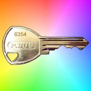 ABUS Padlock Key 6354 | NEXT DAY | DeskKeys.Biz