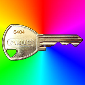 ABUS Padlock Key 6404 | NEXT DAY | DeskKeys.Biz