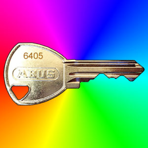 ABUS Padlock Key 6405 | NEXT DAY | DeskKeys.Biz