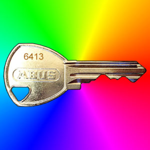 ABUS Padlock Key 6413 | NEXT DAY | DeskKeys.Biz