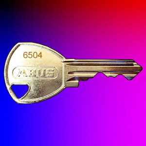 ABUS Padlock Key 6504 | NEXT DAY | DeskKeys.Biz
