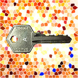 ASEC Padlock Key A | NEXT DAY | DeskKeys.Biz