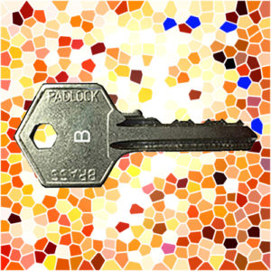 ASEC Padlock Key B | NEXT DAY | DeskKeys.Biz