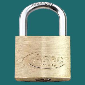 Keyed-Alike Brass Padlock AS2524 | NEXT DAY | DeskKeys.Biz