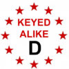 Keyed Alike D
