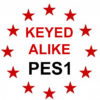 Keyed Alike to SQUIRE Key PES1