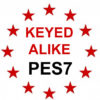 Keyed Alike to SQUIRE Key PES7