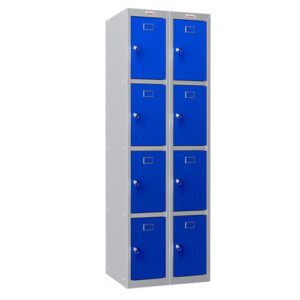 8-Door Personal Storage Locker | NEXT DAY | DeskKeys.Biz