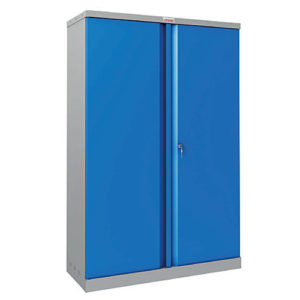 SCL1491GB Blue Steel Storage Cabinet